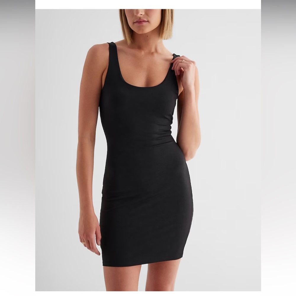 Express Body Contour Mini Dress with Shapewear sz Small